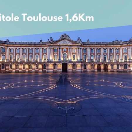 2 Chambres - Proche Gare Sncf Avec Parking Toulouse Exterior foto